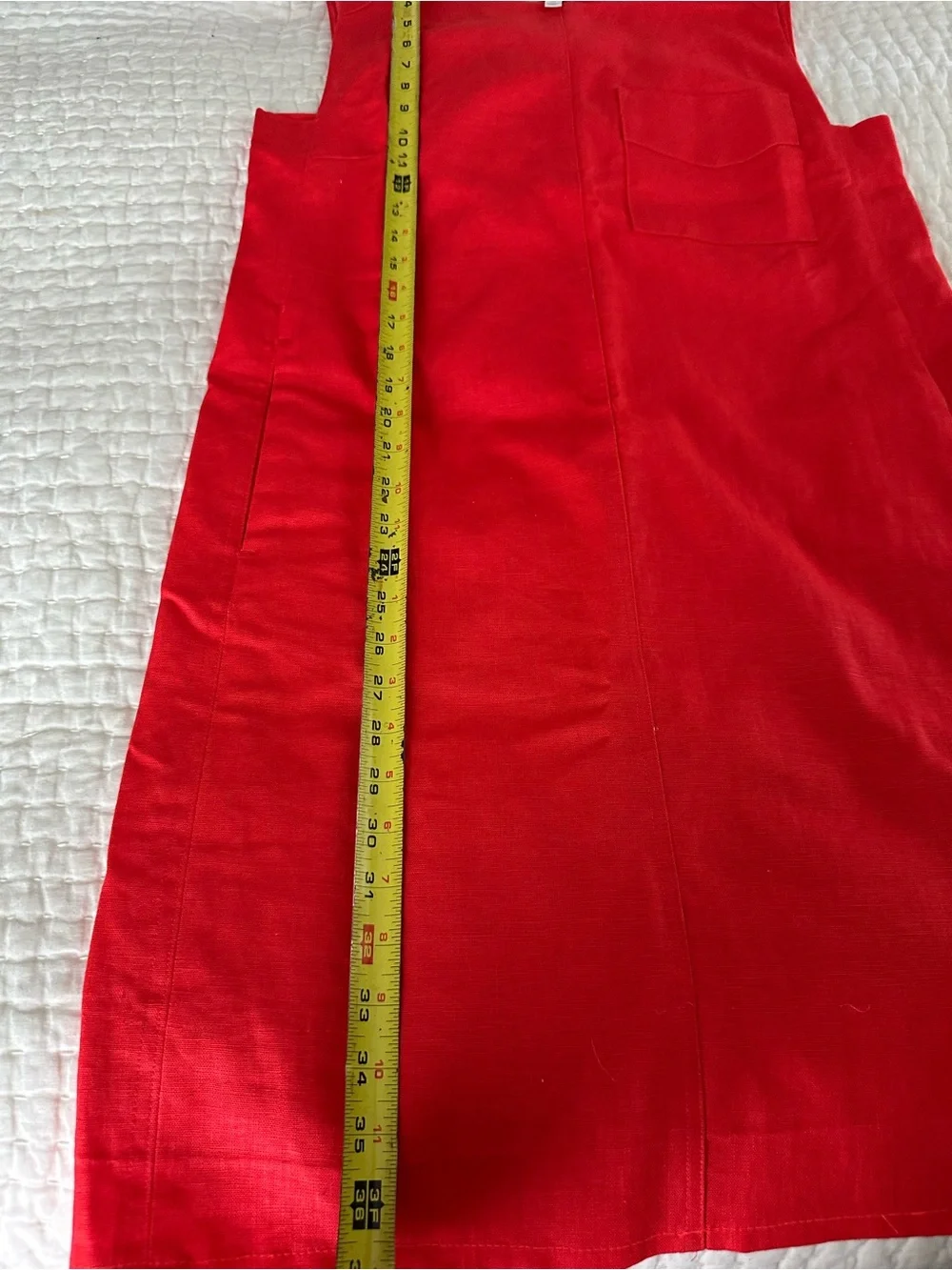 Banana Republic Red Sleeveless Shift Dress - Picture 3 of 4